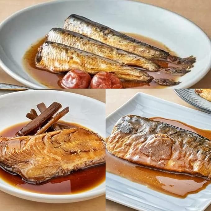 大戸屋【簡単調理！手軽な魚メニュー】大戸屋 ご飯がすすむ! 煮魚3種×各2袋