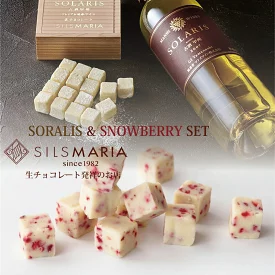 ソラリス（16粒入り）／スノーベリー（20粒入り） 生チョコ2個セット　専用ギフトボックス付